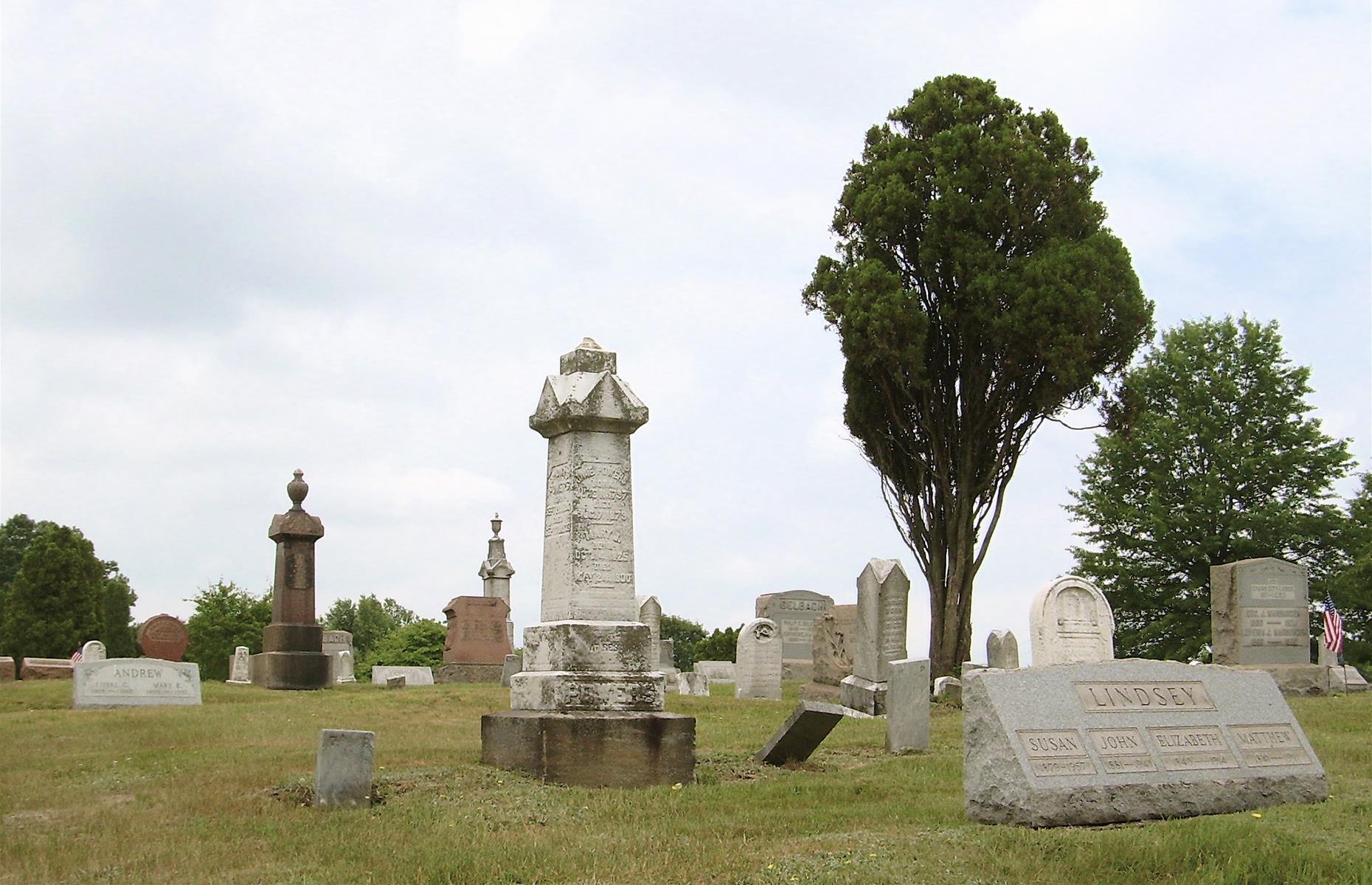Evans City Cemetery, Pennsylvania, USA: Night of the Living Dead (1968)